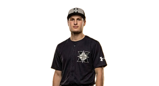 Travis Perlman missing person full body identification photo white background.