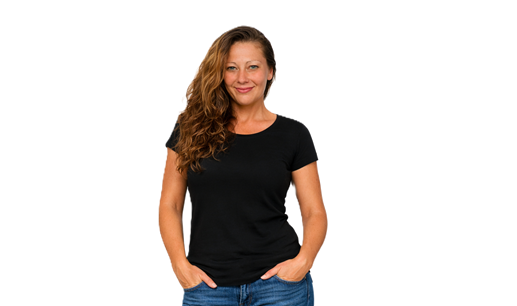 Missing person bulletin photograph of 41-year-old Brandy "Bam Bam" Moore, who disappeared from McDowell, Kentucky, in May 2026.
