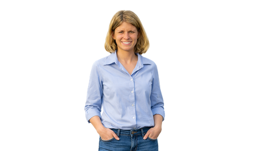 Missing person portrait of Molly Dattilo smiling, highlighting her brown shoulder-length hair for public identification.